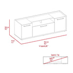 ZUN Novel TV Stand For TV´s up 60", Double Door Cabinet, One Flexible Cabinet B128P148764