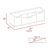 ZUN Novel TV Stand For TV´s up 60", Double Door Cabinet, One Flexible Cabinet B128P148764