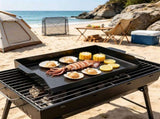 20x16 Inch Carbon Steel Griddle, Universal Flat Top Rectangular Plate, Gas Grill Griddle for BBQ, 74769643