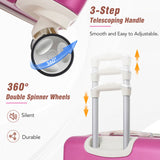 Hardshell Luggage Sets 4 Pieces 20"24"28" Luggages and Cosmetic Case Spinner Suitcase with TSA N732P170218H