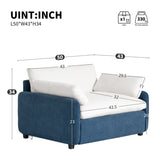 50*43" Oversized Chenille Single Sofa Chair,Wide and Deep Seat Accent Chair,Modern N723P235042C