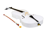 4/4 Wood Cello Bag Bow Rosin Bridge White 74842290
