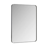 ZUN Wall Mirror 30x40 Inch Black Rectangular Mirror Metal Framed Mirror Vanity Mirror Dressing Mirror, W1435107733