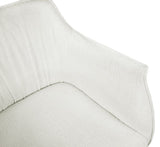 Luxury Furniture 1pc Accent Chair White Beautiful Boucle Upholstery Gold Finish Metal Legs Elegant B011P256312