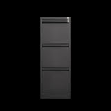 ZUN 3 Drawer File Cabinet with Lock,Two Drawer Filing Cabinet,Vertical Metal File Cabinet for Home W1247P173369