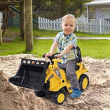 ZUN 3 in 1 Ride On Toy Bulldozer Digger Tractor Pulling Cart 07316988