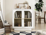 Storage Cabinet with Acrylic Door for Living Room, Dining Room, Study W688127147