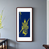 WukongTayin Energy Painting Chinese traditional Painting wall art, wood framed for home living room, 60872179