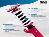 BFO Coilovers Spring Shocks Lowering Kit for Mitsubishi Lancer 08-16 85964897