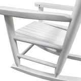 Children's rocking white chair- Indoor or Outdoor -Suitable for kids-Durable 42338091
