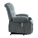 Power Electric massage lift lounge chair, suitable for the elderly, with heating and vibration W1807P298856