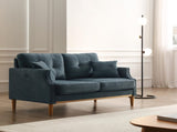 Loveseats 2 Seater Sofa For Primary , Bed Room, Office, waterproof fabric , USB Charge Port , 2 30415348