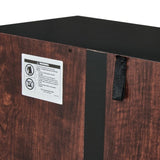 Tall Storage Cabinet with 8 Doors and 4 Shelves, Wall Storage Cabinet for Living Room, Kitchen, 53820214