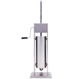 Stainless Steel Commercial Sausage Stuffer,Dual Speed Vertical Sausage Maker 11LB/5L, Meat Filler W46557791
