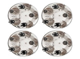 4pcs Hubcaps Center Cap for 00-04 Ford F150 00-02 Expedition w/ 17x7.7 Steel Rim 85410493