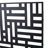 Outdoor & Indoor Privacy Metal Privacy 76" H48" W, Freestanding Decorative Privacy W465P193192