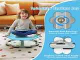 Blue Elephant Design Kids Sit and Spin Chair, Easy Assembly Sensory Play Toy for 3 Years Old 69770210