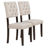 6-Piece Table and Chair Set with Special-shaped Legs and Foam-covered Seat Backs&Cushions for 69082901