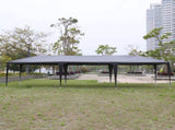 10'x30' Outdoor Party Tent with 8 Removable Sidewalls, Waterproof Canopy Patio 73401213