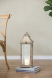 Wooden Candle Lantern Decorative, Hurricane Lantern Holder Decor for Indoor Outdoor, Home Garden W2078131625