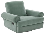 Manual Recliner Sofa Swivel Recliner Rocker Chair with Adjustable Backrest for Living Room, Bedroom, N763P330954F