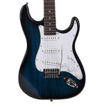 ZUN Rosewood Fingerboard Electric Guitar Blue 86695503