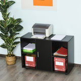 ZUN File Cabinet/ Storage cabinet-Black （Prohibited by WalMart） 70263561