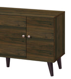 Amidon TV Stand TVs up to 47.3", with 2 Storage Shelves& 1 Cabinet, Modern Entertainment Centre B2735P297793