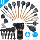 35Pcs Kitchen Cooking Utensils Set Spatula Set Baking Utensil Set Kitchen Accessories Necessities 96272264