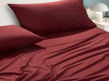 Bed Sheets 4-Piece Set OEKO-TEX Certified Bedding with Fitted Sheet, Flat Sheet & Pillowcases 60295890