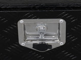 24 "Aluminum Five Pattern Toolbox Single Lock Black 16650665