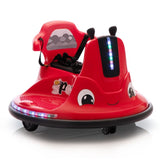 ZUN 12V Snail-Shaped Kids Electric Bumper Car with Remote Control, Ride On Car with LED Lights, Music, W2181P160381