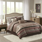 Queen 7 Piece Comforter Set B03597164