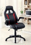 ZUN Stylish Office Chair Upholstered 1pc Comfort Adjustable Chair Relax Gaming Office Chair Work Black B011104807