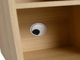12 Inch Small Wall Mounted Storage Shelves, Bathroom Storage, Plywood, American White Oak W999P317924