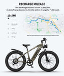 ZUN E-bike 26"1000W Electric Bike 52V 20Ah battery SAMSUNG All-terrain EBike Mountain W1155104884