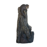 16.9x15x31.3" Decorative Brown Water Foutain with Otter Design, with Light and Pump, for Indoor and W2078138955