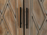 60 inches Modern Farmhouse Accent with 4 Doors and Adjustable Shelf Wood Sideboard Buffet W1445121947
