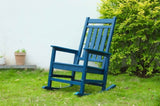 Oversized Rocking Chair, Outdoor Rocking Chair for Adults, All Weather Resistant Porch Rocker for W2103P278561