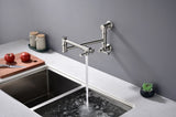 Wall mounted Filler Faucet, Modern Brass Filler Two-Attachment Wall Mount Folding Kitchen W2287P184324