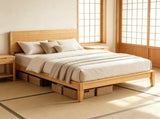 Queen Size Bed Frame, 12 Slats, Headboard Included, No Box Spring Needed, Easy AssemblyOnly bed 10830164
