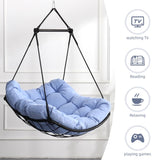 Hammock Chair Swing with Cushion - Outdoor Indoor Hanging Hammock Chair for Patio, Porch, Bedroom, 88037020
