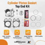 3022701 Cylinder Piston Gasket Top End Kit 93mm For Polaris Sportsman 450 17-22 08044576