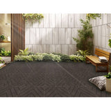 Plastic Composite Deck Tiles Set of 35pcs, Composite Decking Resist Rust, Water, Weather, Easy to 64708895