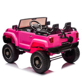 ZUN 24V Two-seater Kids Ride On Car W/Parents Remote Control, Licensed Toyota LC250,2WD,110w Motors,With W1396P190054