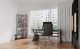 7 Shelf Bookcase, Modern High Bookcase, Thickened iron frame and thickened laminate composition, W3062P289201
