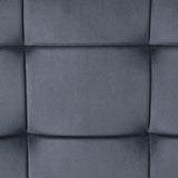Grey and Sandy Grey Rectangle Ottoman B062P185730