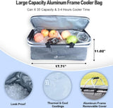 Collapsible Wagon Heavy Duty Folding Wagon Cart with Removable Canopy, 4" Wide Large All Terrain 06850292