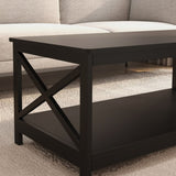 Coffee Table Oxford End Table-Black Color W28215275