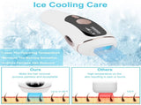 Laser Hair Removal For Woman Man Ice Cooling Permanent IPL Hair Remover with Painless 999999 Flashes 39010425